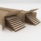 Ekena Millwork 94H x 1/4T Adjustable Wood Slat Wall Panel Kit w/ 3W Slats, Birch contains 15 Slats SWW60X94X0250BI - alternate 6